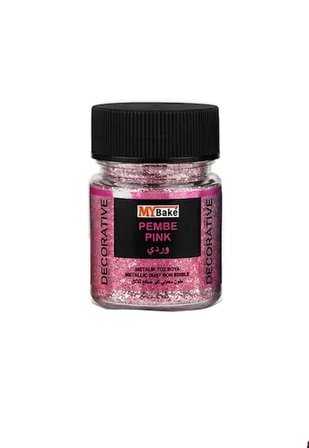 PUL YALDIZ  METALİK MY BAKE GIDA DIŞI 10 GR PEMBE