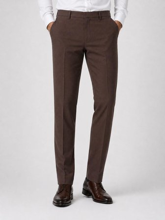 Caserta Regular Fit Likralı Erkek Kumaş Pantolon - 7558