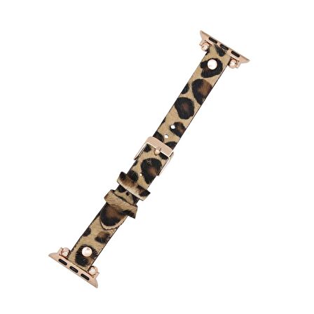 Bouletta Apple Watch Uyumlu Deri Kordon 38-40-41mm RT LEO1N