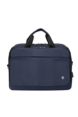 Plm Siena-Usb 17 Lacivert Notebook Çantası