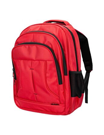 Plm City -Kırmızı 15.6-17"  Notebook Sırt Çantası