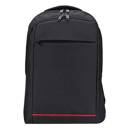 PLM Bergamin 15.6" Siyah Notebook Sırt Çantası