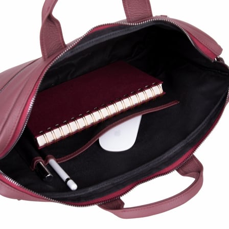 Truro Hakiki Deri Laptop Çantası 16", Seyahat Uyumlu Evrak Çantası