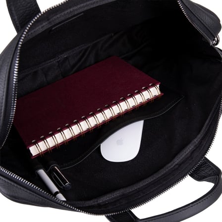 Truro Hakiki Deri Laptop Çantası 13", Seyahat Uyumlu Evrak Çantası