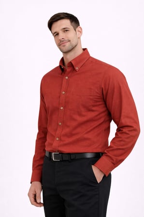 Dormen Uzun Kol Klasik Erkek Regular Fit Gömlek 7607