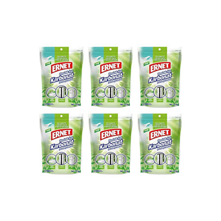 Ernet Temizlik İçin Karbonat 1,5 kg 6'lı