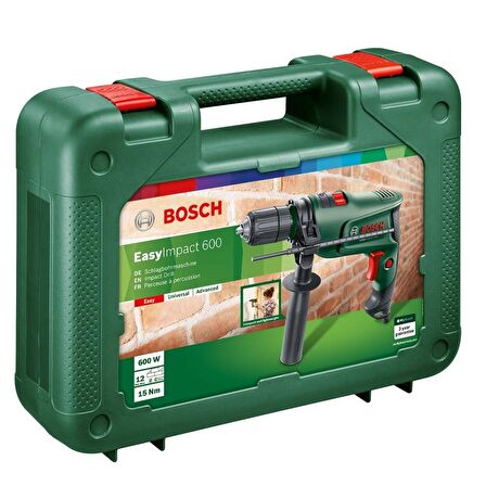 Bosch EasyImpact Yeşil Matkap + 100 Parça Uç Seti