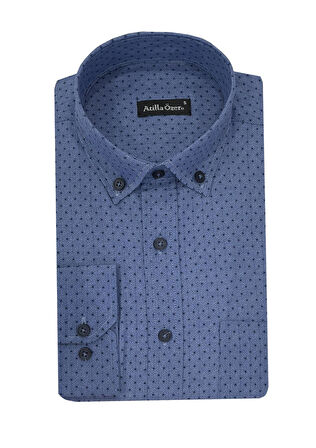 Atilla Özer Klasik Uzun Kol Erkek Gömlek-6859