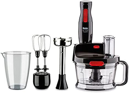 Mr Chef Quadro Blender Set Siyah