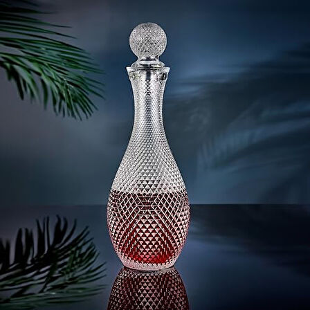 Deposu - Cam Kapaklı Cam Karaf - Sürahi - 900 ml