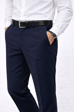 Caserta Regular Fit Likralı Erkek Kumaş Pantolon - 7558