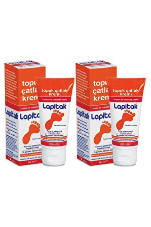 Lapitak Topuk Çatlağı için Krem 2x60 ml