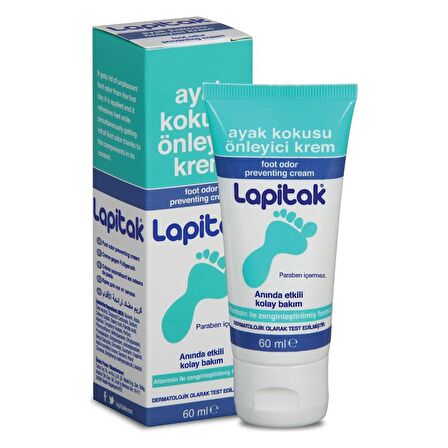 Lapitak Koku Önleyici Krem 2x60 ml