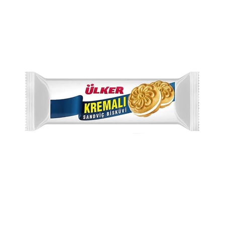 Ülker Kremalı Bisküvi 61 gr x 96 Adet (4 Koli)