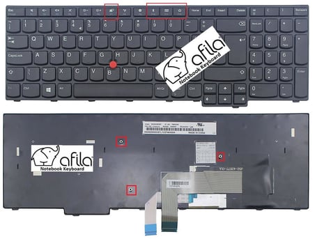 Lenovo ThinkPad E570, E570c, E575 Notebook Klavyesi, Laptop Tuş Takımı (Siyah TR) / KL0933V2