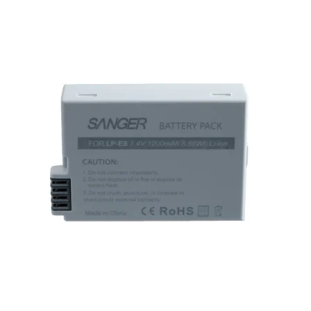 Sanger LP-E8 Canon Fotoğraf Makinesi Batarya