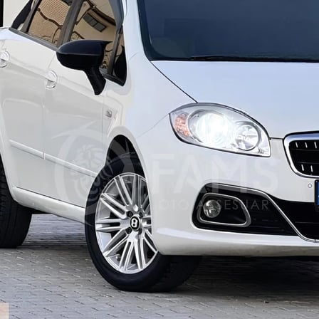 Fiat Linea Krom Sis Farı Çerçevesi 2 Prç. 2012 Ve Üzeri P.çelik