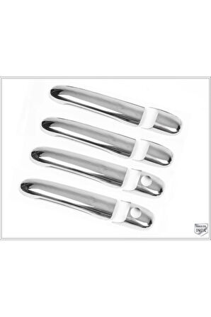 Vw Sharan Krom Kapı Kolu 4 Kapı 1995-2010 Arası Uyumlu Paslanmaz Çelik Çift Delik