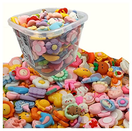 Vagon Plastik Mini Yapışkanlı Aksesuar - 15 adet