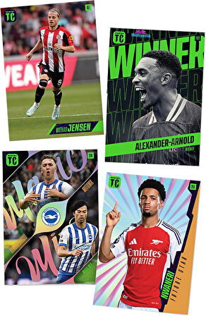 Panini Fifa Top Class Premier League 2025 Futbolcu Kartları 7 Paket (56 Kart)