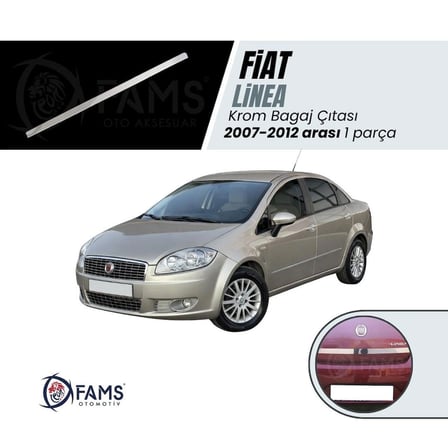 Fiat Linea Krom Bagaj Çıtası 2007-2012 Arası P.çelik