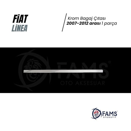 Fiat Linea Krom Bagaj Çıtası 2007-2012 Arası P.çelik