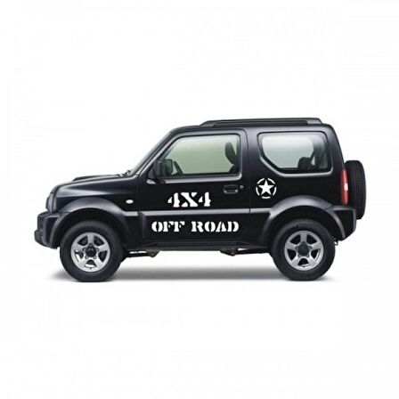 Suzuki Jimny Sticker Set Araba Sticker Yapıştırma 2