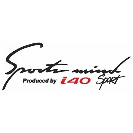 Powered By Hyundai i40 Sport Mind Oto Araba Sticker
