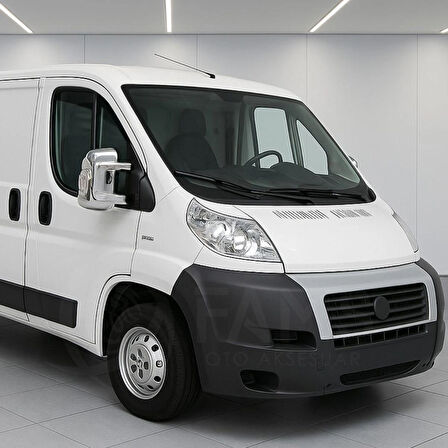 Fiat Ducato Abs Krom Kaplama Ayna Kapağı 2 Prç. 2008 Üzeri