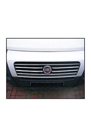 Fiat Ducato Krom Ön Panjur 6 Prç. 2006-2014 Arası Paslanmaz Çelik