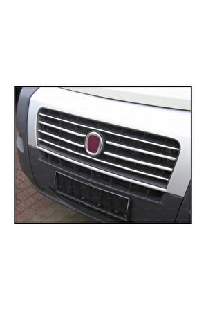 Fiat Ducato Krom Ön Panjur 6 Prç. 2006-2014 Arası Paslanmaz Çelik