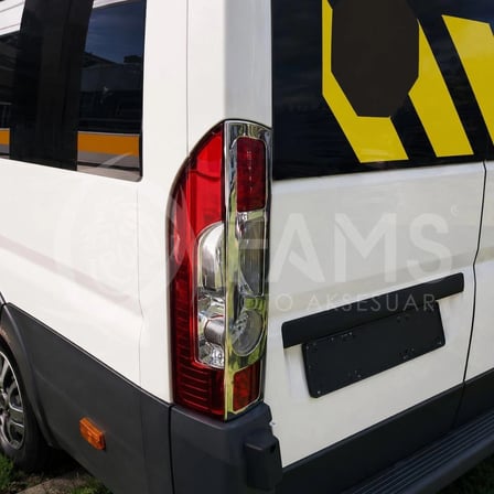 Fiat Ducato Krom Stop Çerçeve 2 Parça 2006-2014 Arası Paslanmaz Çelik