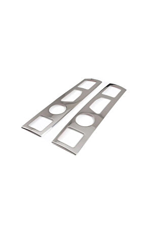 Fiat Ducato Krom Stop Çerçeve 2 Parça 2006-2014 Arası Paslanmaz Çelik