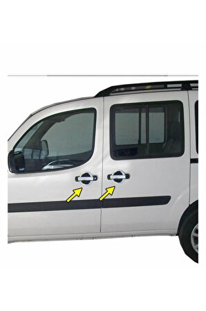 Fiat Doblo Krom Kapı Kolu 4 Kapı 2000-2010 P. Çelik