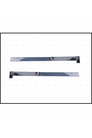 Fiat Doblo Uyumlu Krom Sürgü Nikelajı 2 Prç 2010-2022 P.çelik