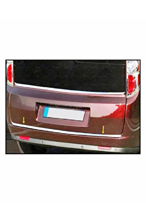 Fiat Doblo Krom Bagaj Alt Çıtası 2010-2022 P. Çelik