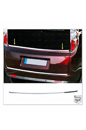 Fıat Doblo Krom Bagaj Camı Alt Çıta 2010-2022 P.çelik