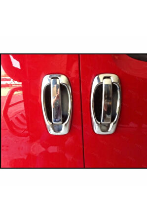 Fiat Fiorino Kapı Kolu Çerçeve 4 Kapı 8 Parça 2008 Ve Üzeri Paslanmaz Çelik