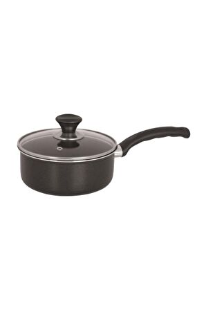 Mehtap Onyx 20 cm Yanmaz/Yapışmaz Teflon Sos Tavası