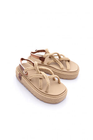 Nomadic Republic Chunky Platform Kadın Halat Sandalet