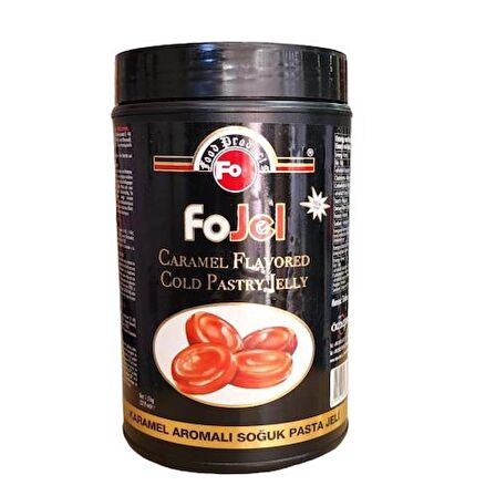 FO KARAMELLİ SOĞUK PASTA JELİ 1,5 KG