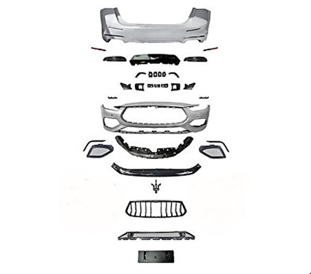 Maseratı Tampon Seti On + Arka Ghibli 13>19 İcin 20> - Vortex V2005383