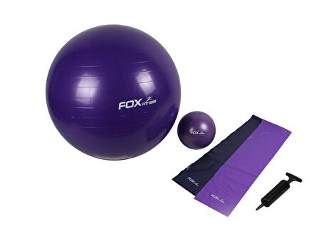 Fox Fitness Anti Selülit Pilates Seti Mor