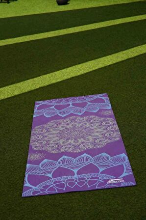 Slazenger Yoga Mat Mor 173*61 cm - 4 mm