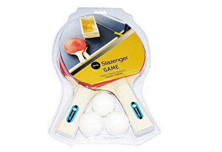 Slazenger Game Masa Tenis Seti (2 Raket + 3 Top)