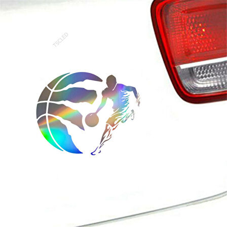 BAsketbolcu ARaba Sticker Yapıştırması 1