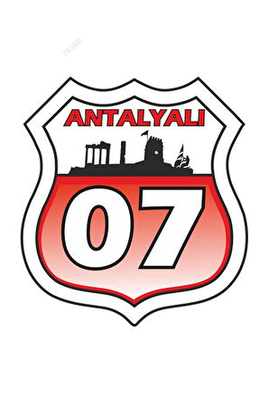 Antalyalı Sticker 14CM