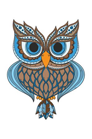 Baykuş Sticker OTO sticker 15 CM