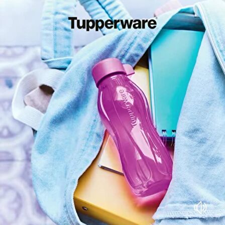 Tupperware EKO ŞİŞE 310 ML MOR (MATARA VE SULUK ) HSGL