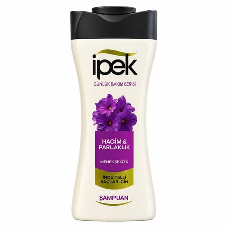 İpek Hacim ve Parlaklık Veren Menekşe Özlü Şampuan 480 ml